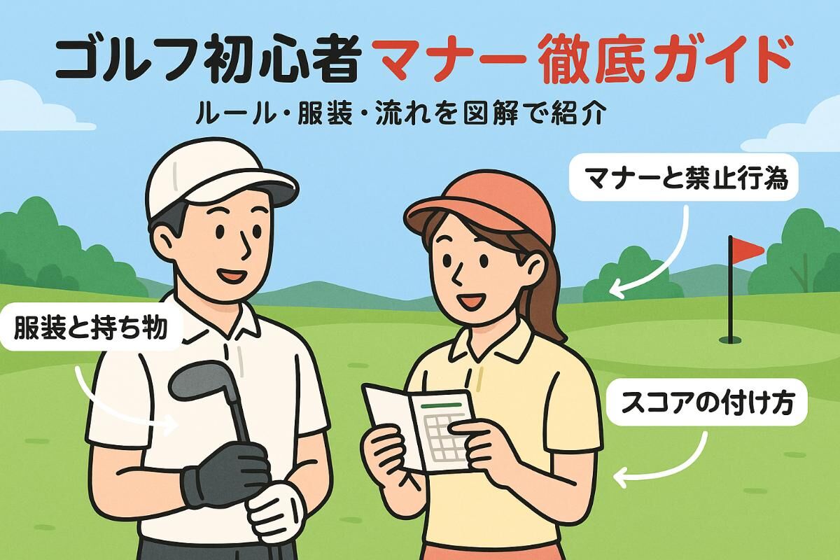 ゴルフ初心者が押さえるべき基本ルールとマナー徹底ガイド｜練習法や 
